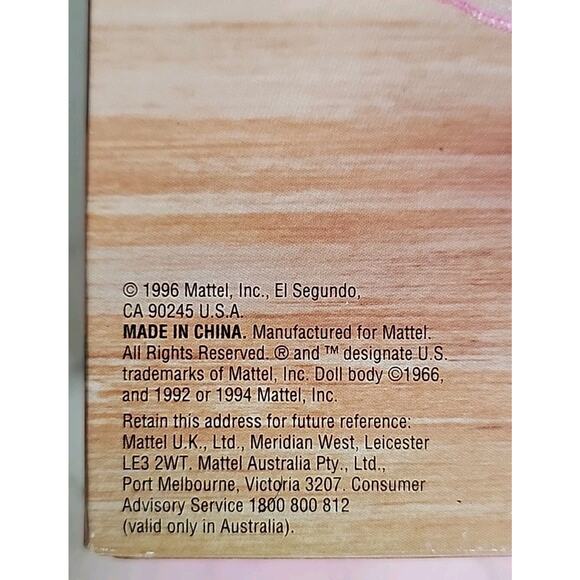 Vtg 1996 Fifties Fun Barbie Doll Special Ed. Mattel New In Box Blonde 15820 NRFB - Picture 7 of 7